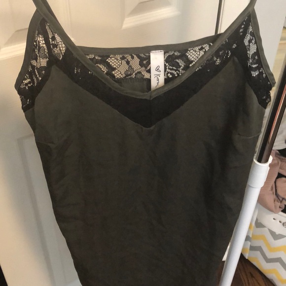 Super cute green silk slip dress- Mendocino - Picture 5 of 6